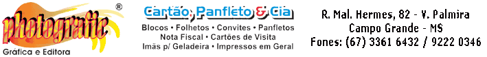 PHOTOGRAFIC CART�O E CIA